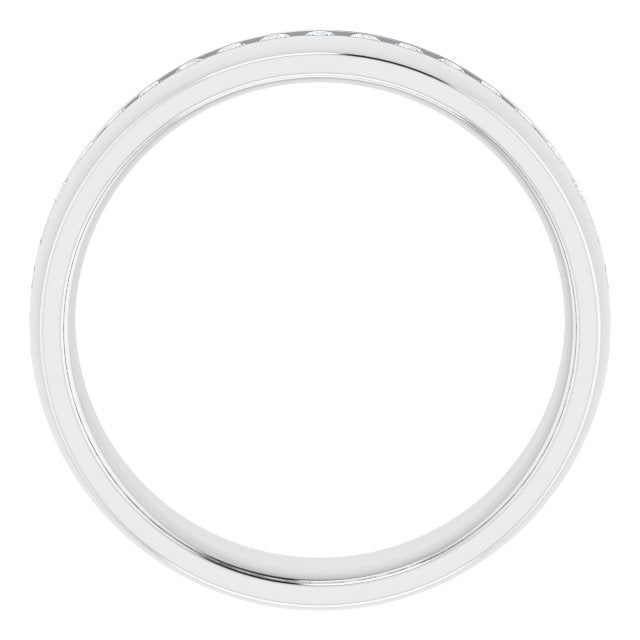 3/8 CTW Lab-Grown Diamond Band, 6 mm