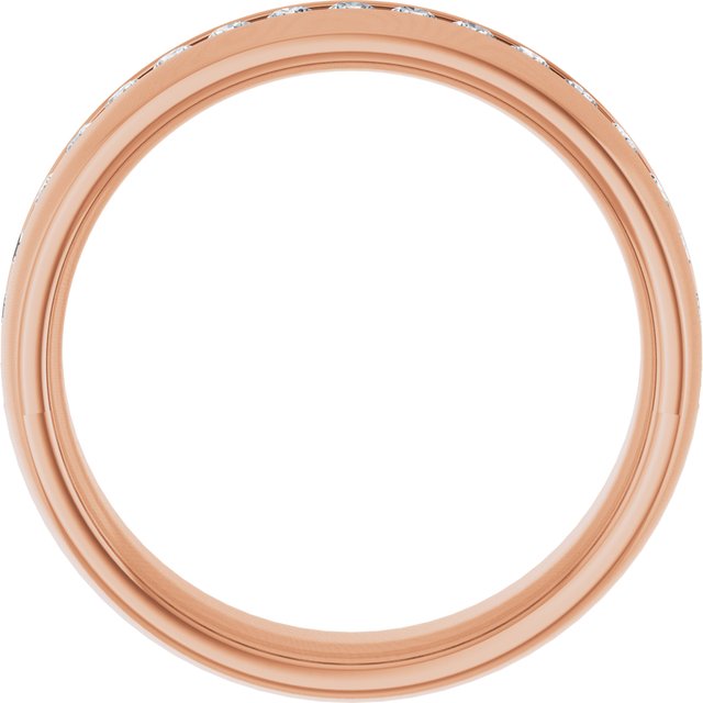 1/2 CTW Natural Diamond Band, 6.4 mm