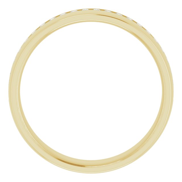3/8 CTW Natural Diamond Band, 6 mm