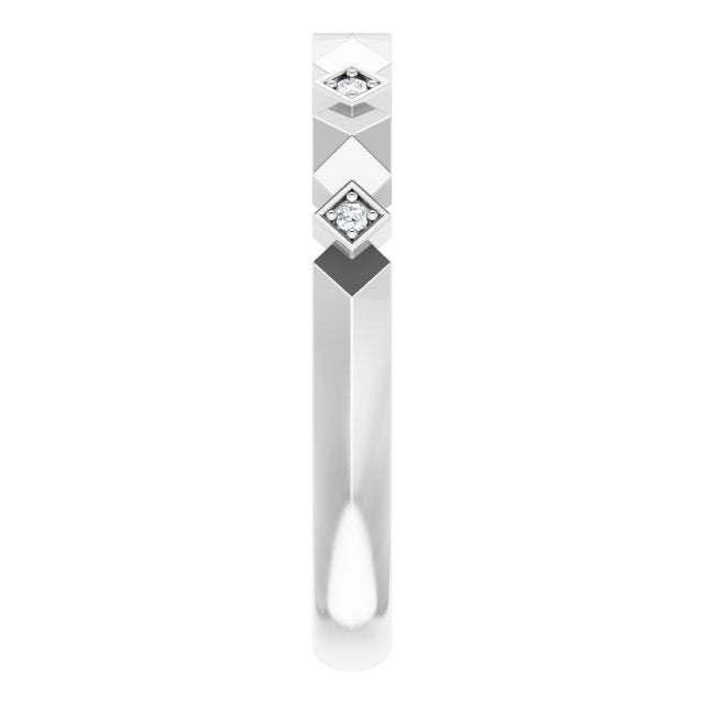 .03 CTW Natural Diamond Band, 2.6 mm
