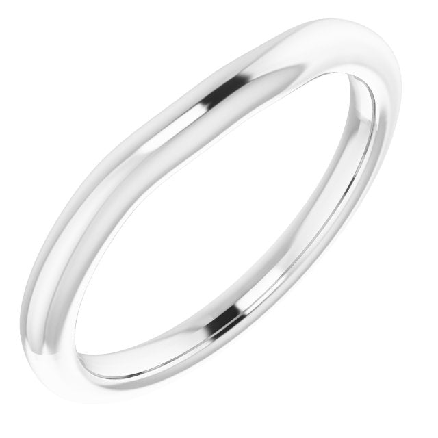 14K Yellow Gold Band for 10x8 mm Emerald Ring, 3.36 mm