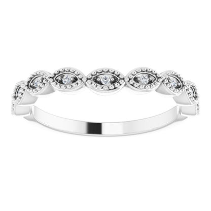.05 CTW Natural Diamond Matching Band, 2.9 mm