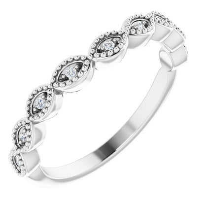 .05 CTW Natural Diamond Matching Band, 2.9 mm
