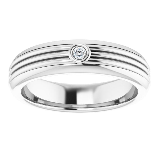 .05 CTW Natural Diamond Mens Band