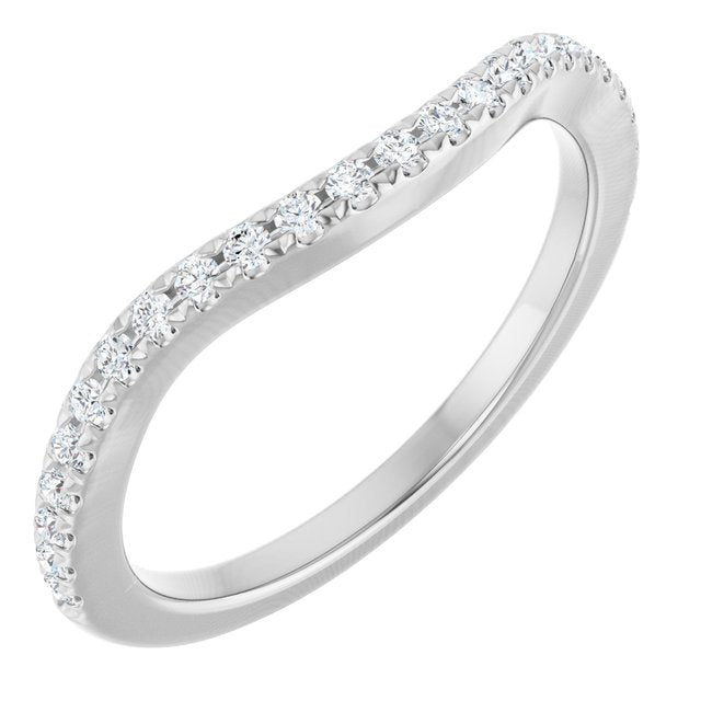1/5 CTW Natural Diamond Matching Band, 1.7 mm