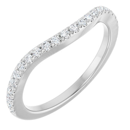 1/5 CTW Natural Diamond Matching Band, 1.7 mm