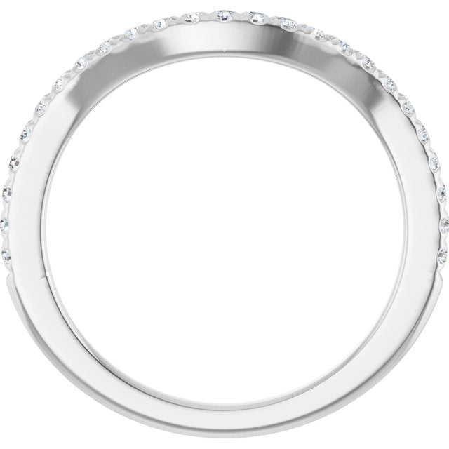 1/5 CTW Natural Diamond Matching Band, 1.7 mm