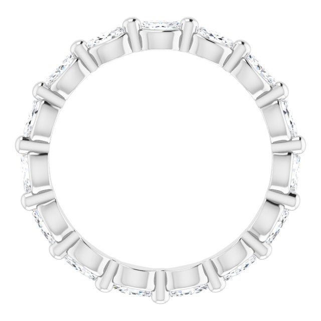 3/4 CTW Natural Diamond Eternity Band, 2.15 mm, Style 2