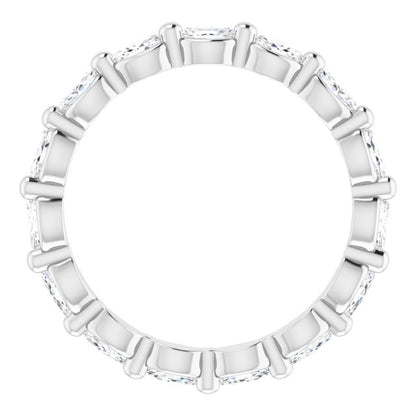 3/4 CTW Natural Diamond Eternity Band, 2.15 mm, Style 2