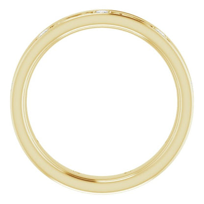 1/2 CTW Natural Diamond Band, 3.9 mm