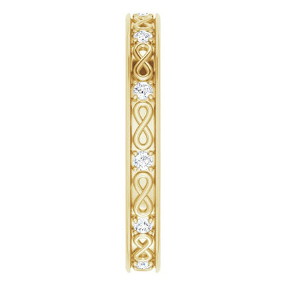 1/3 CTW Natural Diamond Band, 3.63 mm