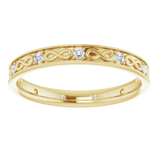 1/3 CTW Natural Diamond Band, 3.63 mm