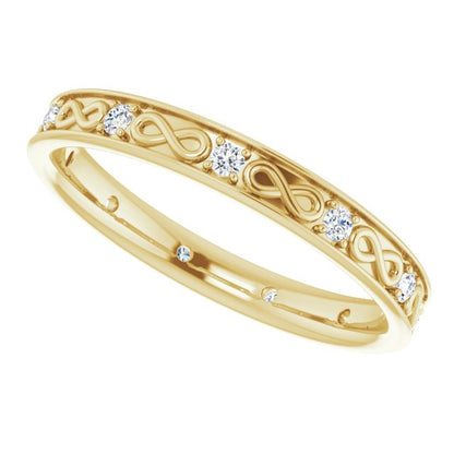 1/3 CTW Natural Diamond Band, 3.63 mm
