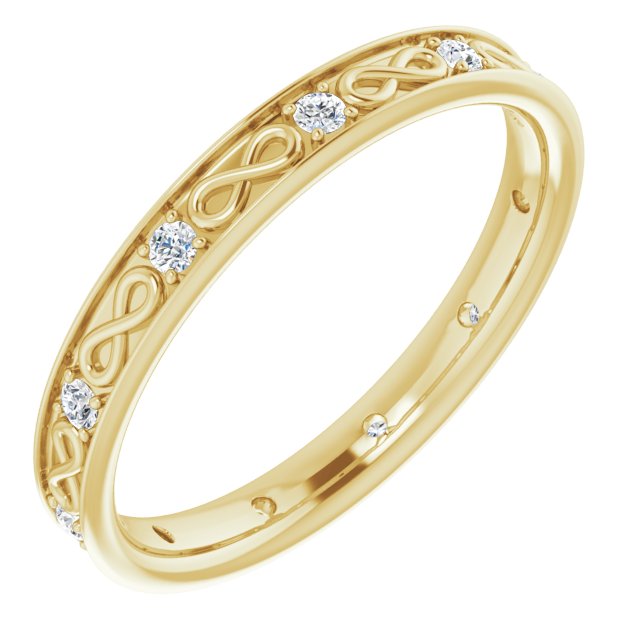 1/3 CTW Natural Diamond Band, 3.63 mm