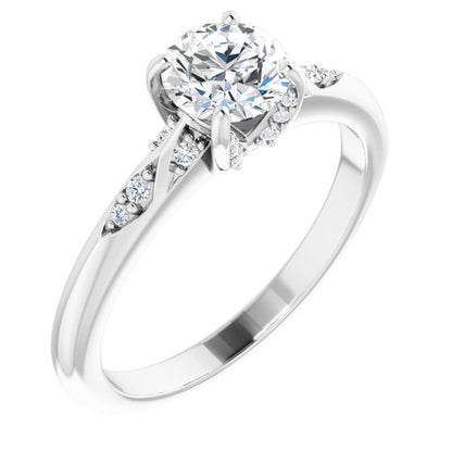 .07 CTW Natural Diamond Matching Band, 2.2 mm