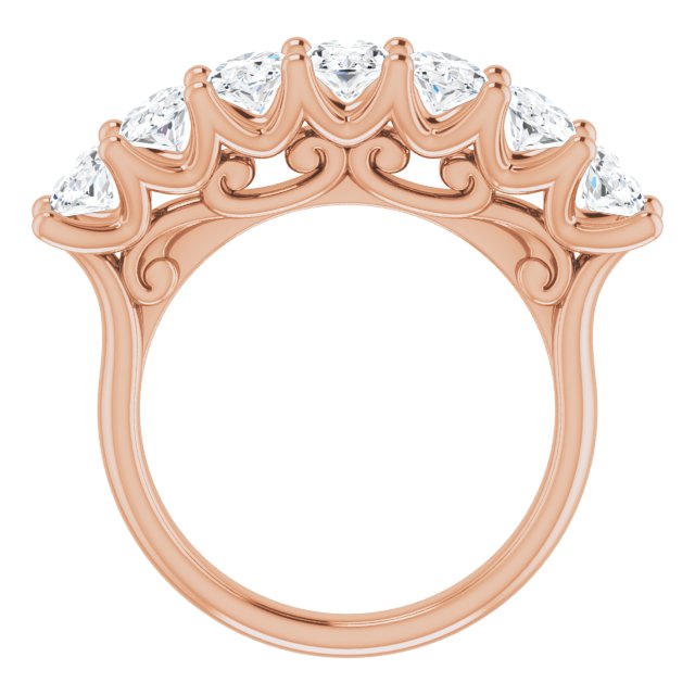 2 1/2 CTW Lab-Grown Diamond Anniversary Band, 5.76 mm
