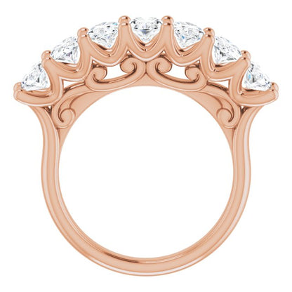 2 1/2 CTW Lab-Grown Diamond Anniversary Band, 5.76 mm