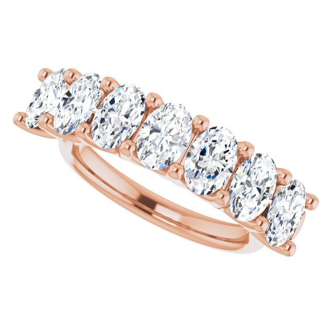 2 1/2 CTW Lab-Grown Diamond Anniversary Band, 5.76 mm