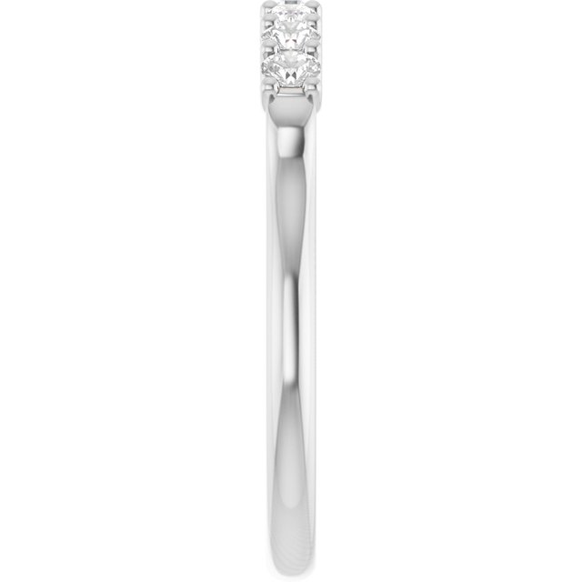 1/5 CTW Natural Diamond Anniversary Band, 2.1 mm