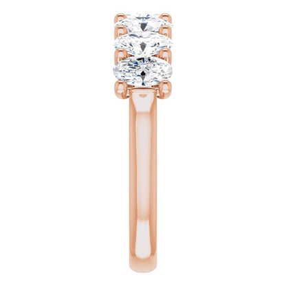 2 1/2 CTW Lab-Grown Diamond Anniversary Band, 5.76 mm