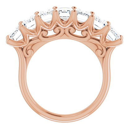 4 1/5 CTW Lab-Grown Diamond Anniversary Band, 6.9 mm
