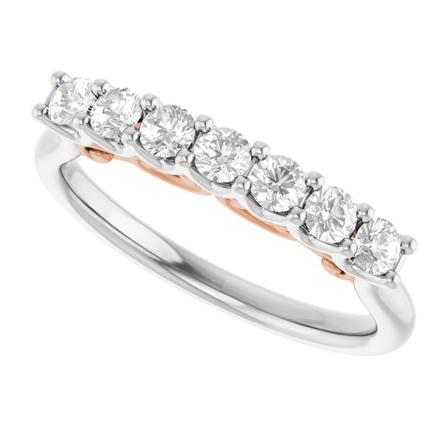 1/5 CTW Natural Diamond Anniversary Band, 2.1 mm