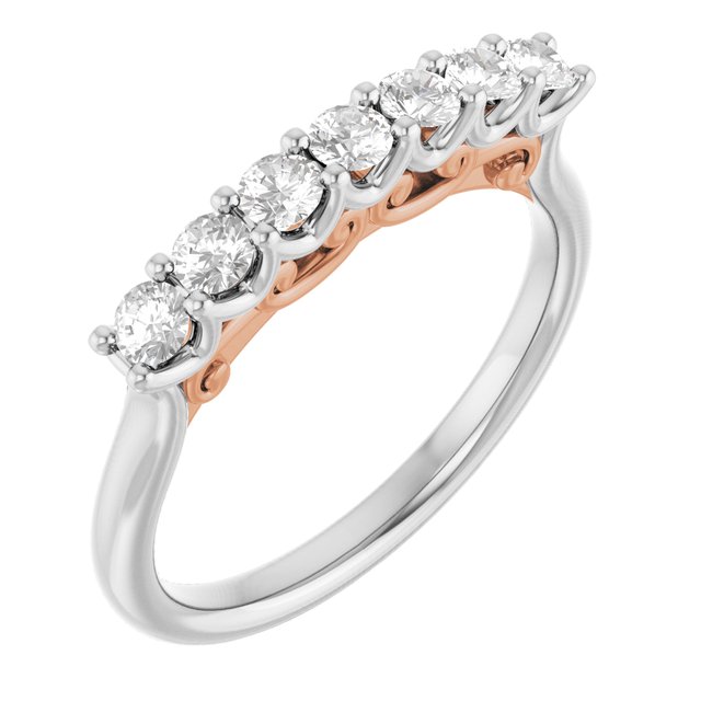 3/8 CTW Natural Diamond Anniversary Band, 2.6 mm