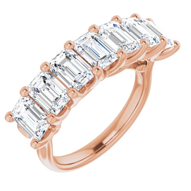4 1/5 CTW Lab-Grown Diamond Anniversary Band, 6.9 mm