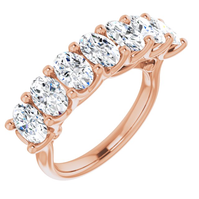 2 1/2 CTW Lab-Grown Diamond Anniversary Band, 5.76 mm