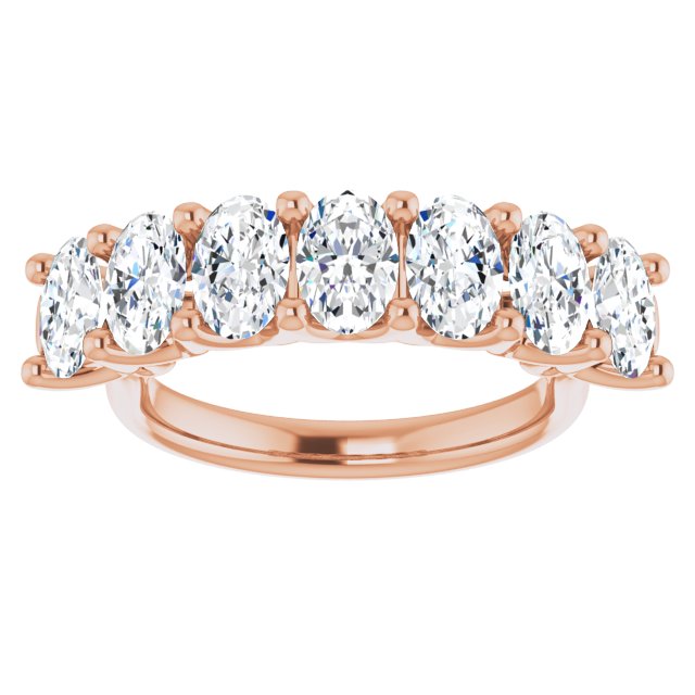 2 1/2 CTW Lab-Grown Diamond Anniversary Band, 5.76 mm