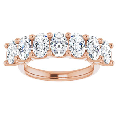 2 1/2 CTW Lab-Grown Diamond Anniversary Band, 5.76 mm