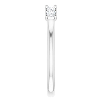 5/8 CTW Natural Diamond Anniversary Band, 3.42 mm