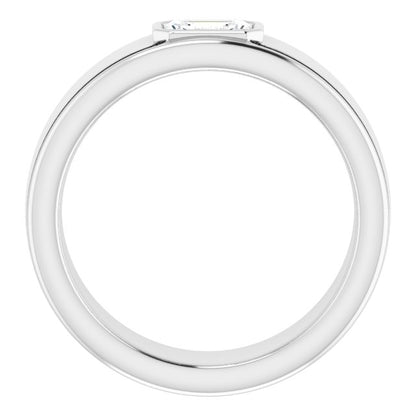 1/2 CTW Natural Diamond Band, 7.67 mm