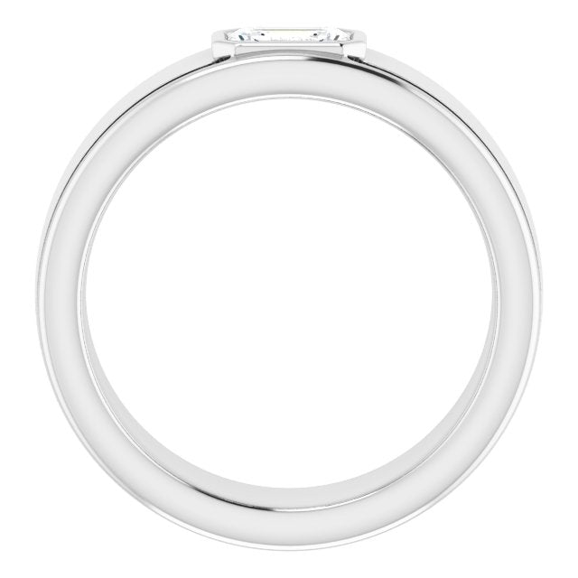 1/2 CTW Lab-Grown Diamond Band, 7.67 mm