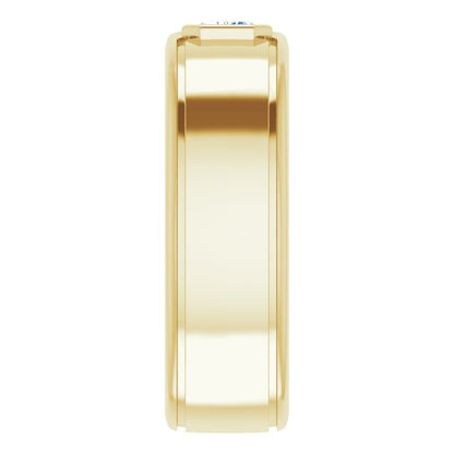 1/2 CTW Lab-Grown Diamond Band, 7.67 mm