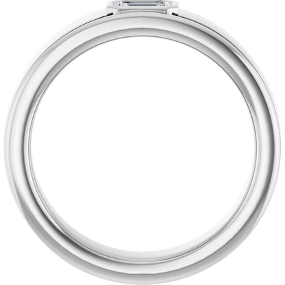3/8 CTW Natural Diamond Band, 6.52 mm