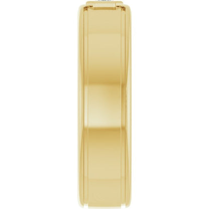 3/8 CTW Natural Diamond Band, 6.52 mm