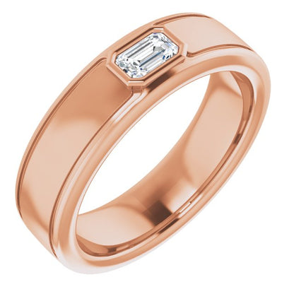 3/8 CTW Natural Diamond Band, 6.52 mm