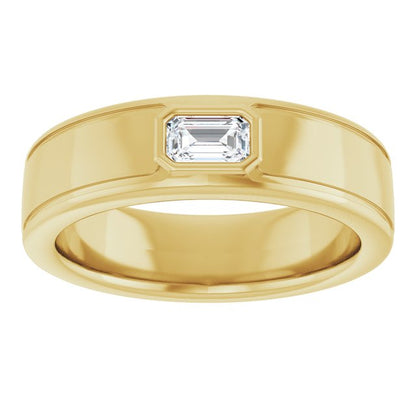 3/8 CTW Natural Diamond Band, 6.52 mm