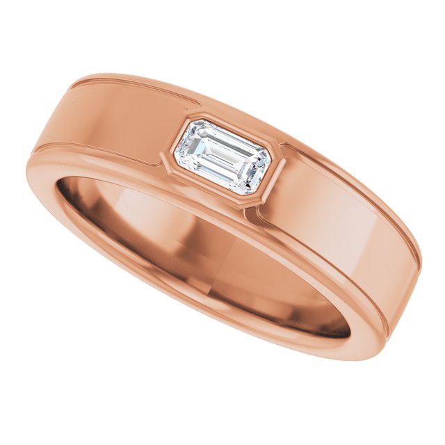 3/8 CTW Natural Diamond Band, 6.52 mm