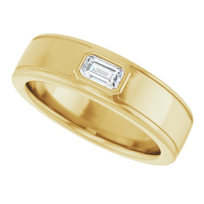 3/8 CTW Natural Diamond Band, 6.52 mm