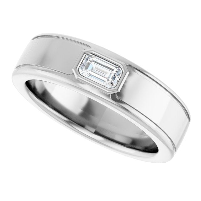 3/8 CTW Natural Diamond Band, 6.52 mm