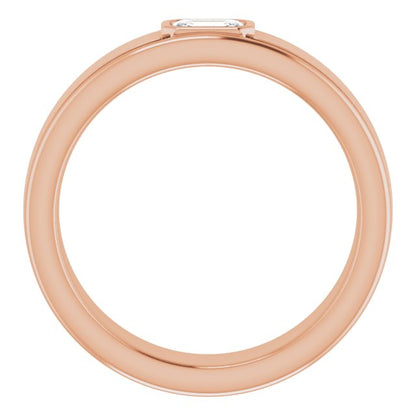 1/3 CTW Lab-Grown Diamond Band, 6.52 mm