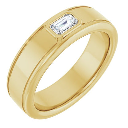 3/8 CTW Natural Diamond Band, 6.52 mm