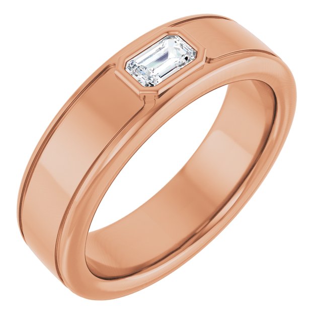3/8 CTW Natural Diamond Band, 6.52 mm
