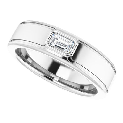 3/8 CTW Natural Diamond Band, 6.52 mm