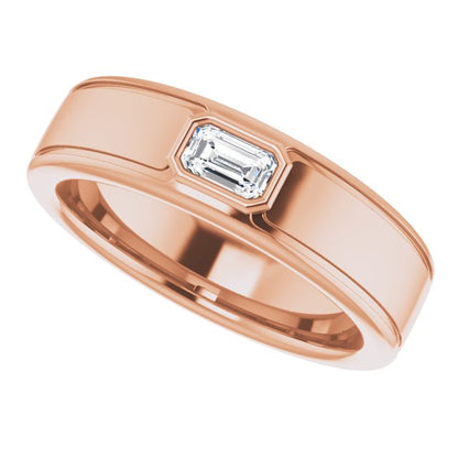 1/3 CTW Lab-Grown Diamond Band, 6.52 mm