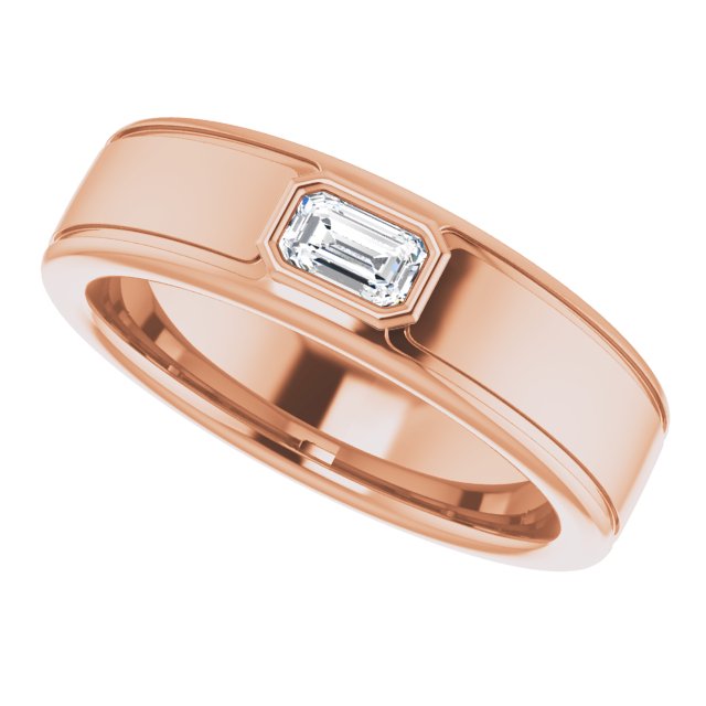 3/8 CTW Natural Diamond Band, 6.52 mm