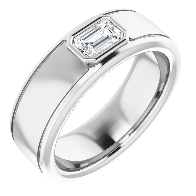 1/2 CTW Natural Diamond Band, 7.67 mm