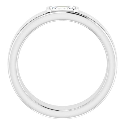 1/2 CTW Natural Diamond Band, 7.67 mm